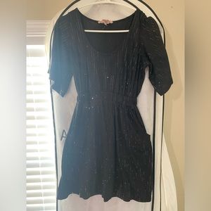 Black Dress w Sequins